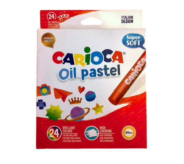 CARIOCA - OIL PASTEL 24 PEZZI