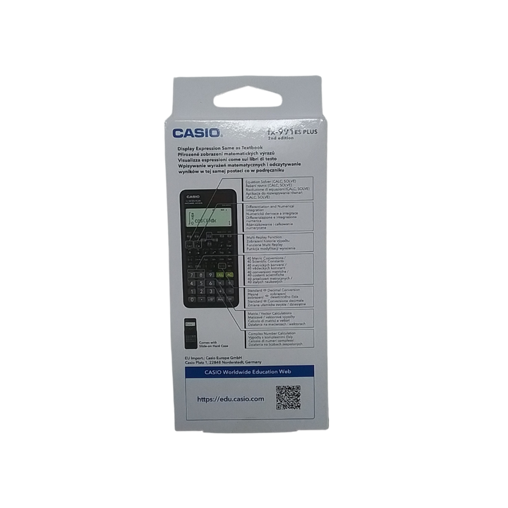 CASIO - CALCOLATRICE SCIENTIFICA FX-991 ES PLUS 2ND EDITION