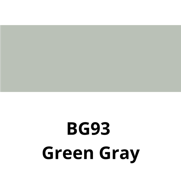 COPIC - CIAO BRUSH PEN SFUSI (TONALITÀ FREDDE) BG93 GREEN GRAY