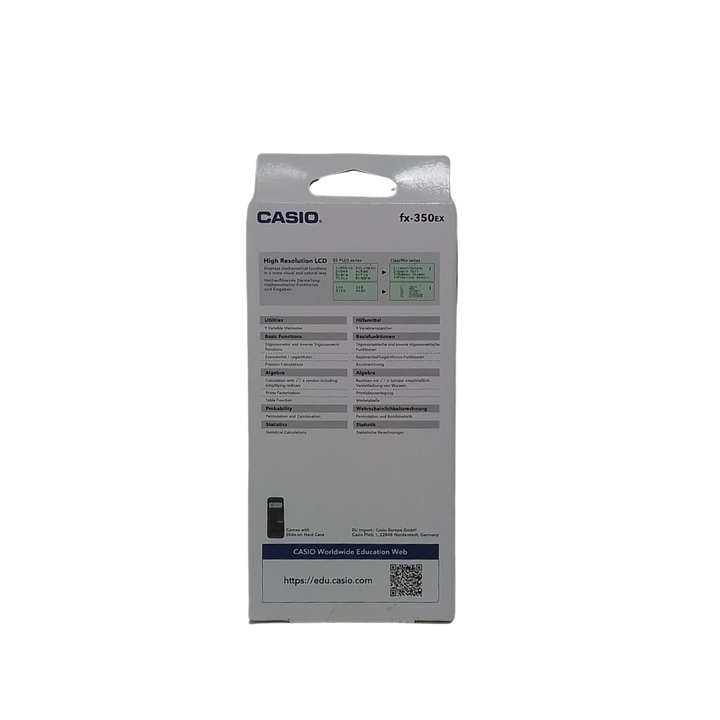 CASIO - CALCOLATRICE SCIENTIFICA FX-350 EX