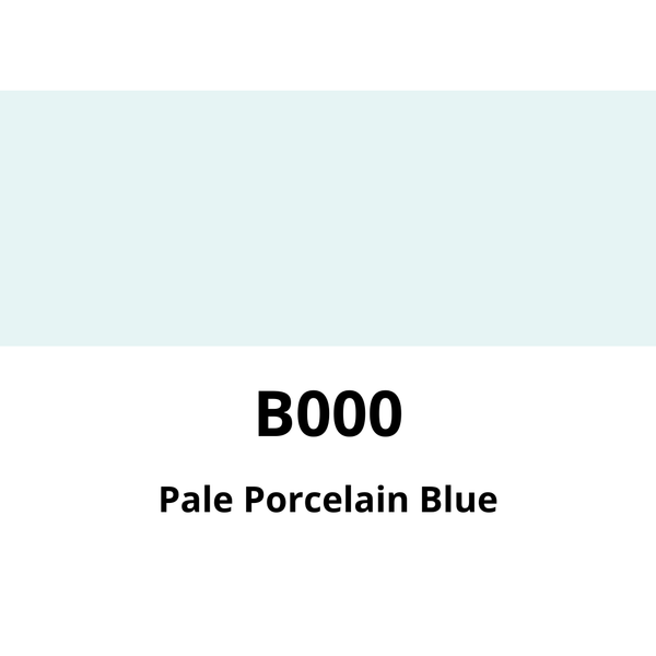 COPIC - CIAO BRUSH PEN SFUSI (TONALITÀ FREDDE) B000 PALE PORCELAIN BLUE