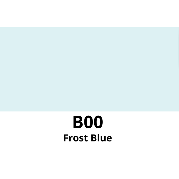 COPIC - CIAO BRUSH PEN SFUSI (TONALITÀ FREDDE) B00 FROST BLUE