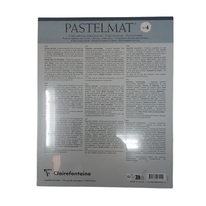 CLAIREFONTAINE - BLOCCO PASTELMAT N°4