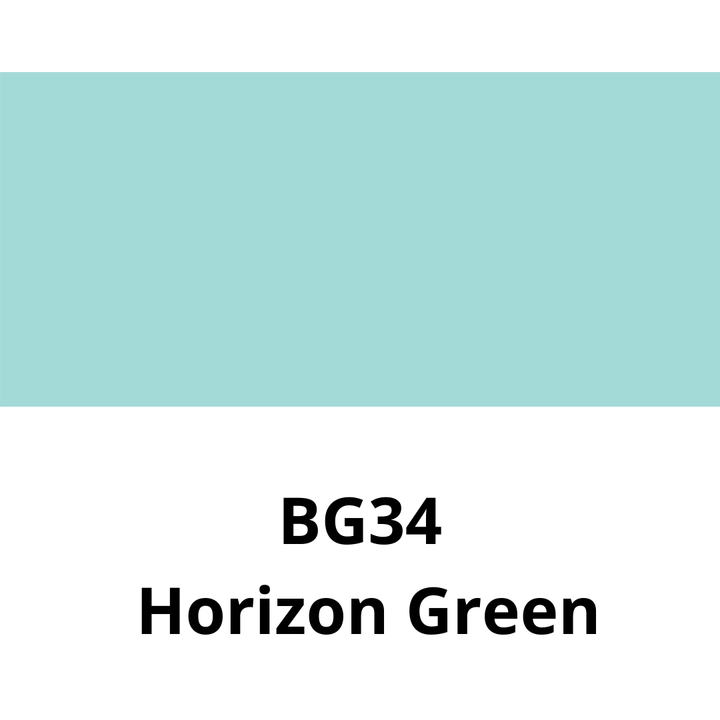 COPIC - CIAO BRUSH PEN SFUSI (TONALITÀ FREDDE) BG34 HORIZON GREEN