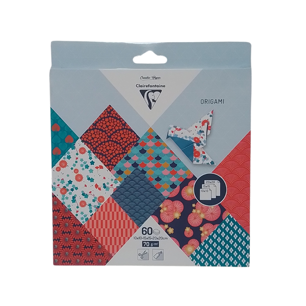 CLAIREFONTAINE - KIT ORIGAMI RONDINE 10X10 - 15X15 - 20X20