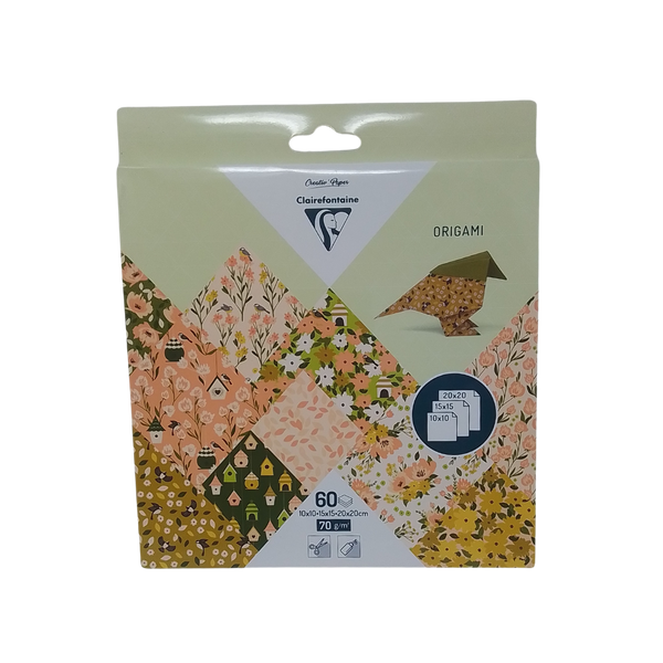 CLAIREFONTAINE - KIT ORIGAMI USIGNOLO 10X10 - 15X15 - 20X20