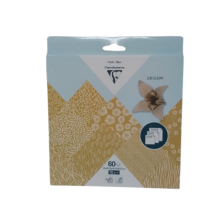 CLAIREFONTAINE - KIT ORIGAMI GIGLIO 10X10 - 15X15 - 20X20