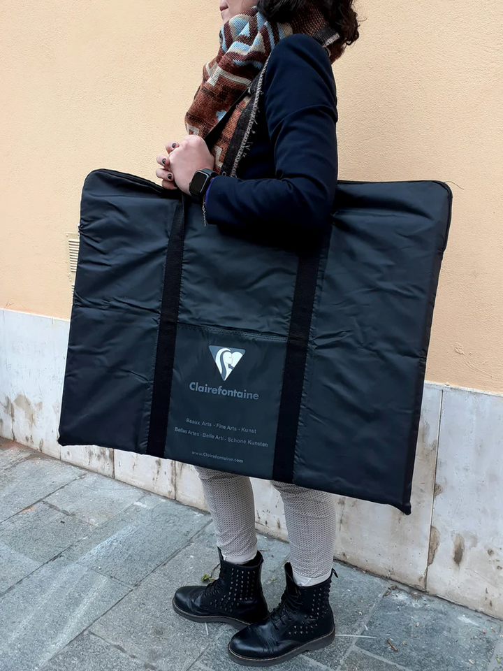 CLAIREFONTAINE - CUSTODIA PER PORTFOLIO NERA 59X75