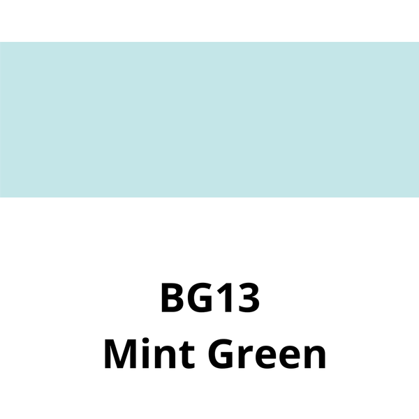 COPIC - CIAO BRUSH PEN SFUSI (TONALITÀ FREDDE) BG13 MINT GREEN