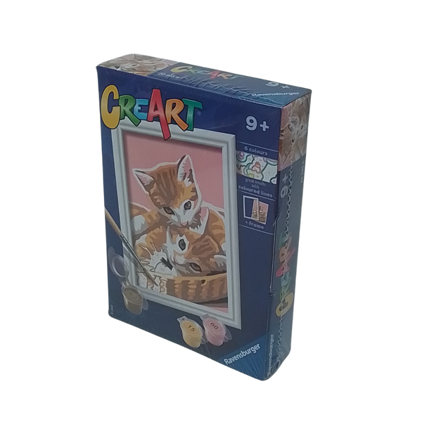 RAVENSBURGER - CREART 8.5 X 12 CM - CUTE KITTENS