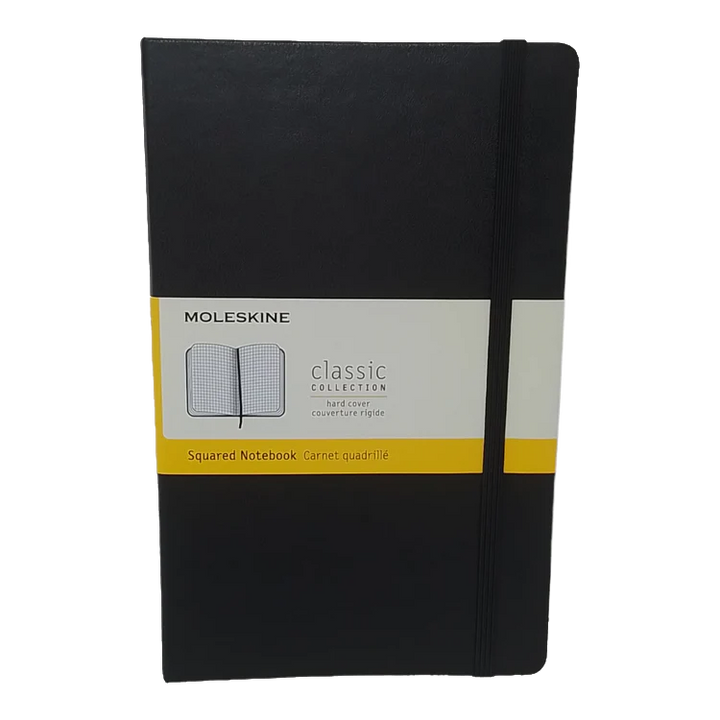 MOLESKINE - TACCUINO A QUADRETTI RIGIDO XL (19X25 CM)
