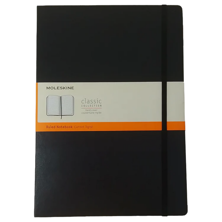 MOLESKINE - TACCUINO A RIGHE FLESSIBILE NERO 21X29.7 CM