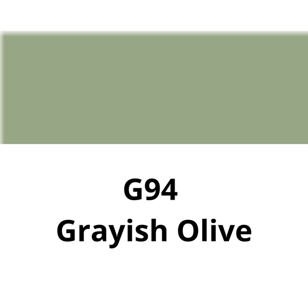 COPIC - CIAO BRUSH PEN SFUSI (TONALITÀ FREDDE) G94 GRAYISH OLIVE