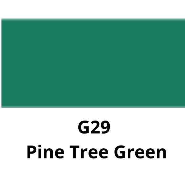 COPIC - CIAO BRUSH PEN SFUSI (TONALITÀ FREDDE) G29 PINE TREE GREEN