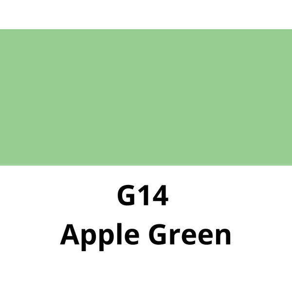 COPIC - CIAO BRUSH PEN SFUSI (TONALITÀ FREDDE) G14 APPLE GREEN