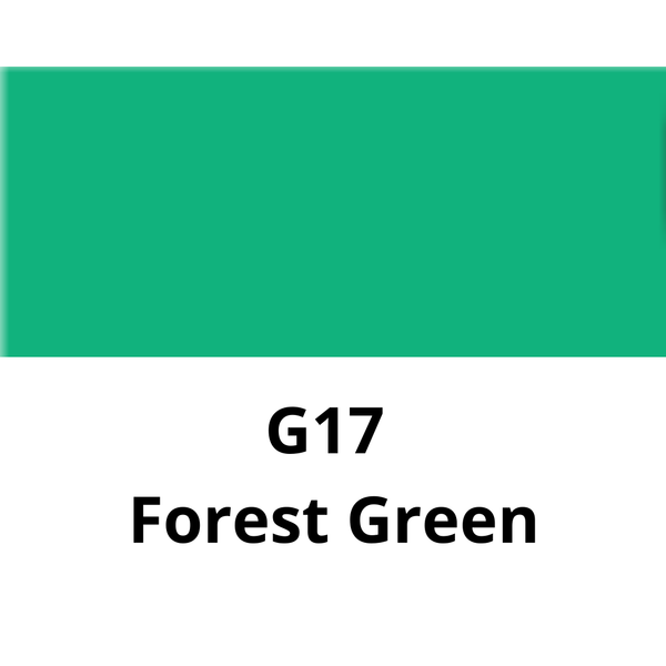 COPIC - CIAO BRUSH PEN SFUSI (TONALITÀ FREDDE) G17 FOREST GREEN