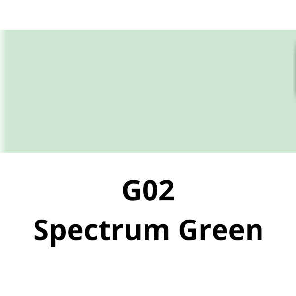 COPIC - CIAO BRUSH PEN SFUSI (TONALITÀ FREDDE) G02 SPECTRUM GREEN