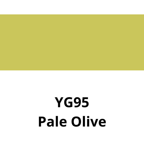 COPIC - CIAO BRUSH PEN SFUSI (TONALITÀ FREDDE) YG95 PALE OLIVE