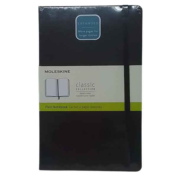 MOLESKINE - TACCUINO EXPANDED BIANCO RIGIDO LARGE (13X21 CM)