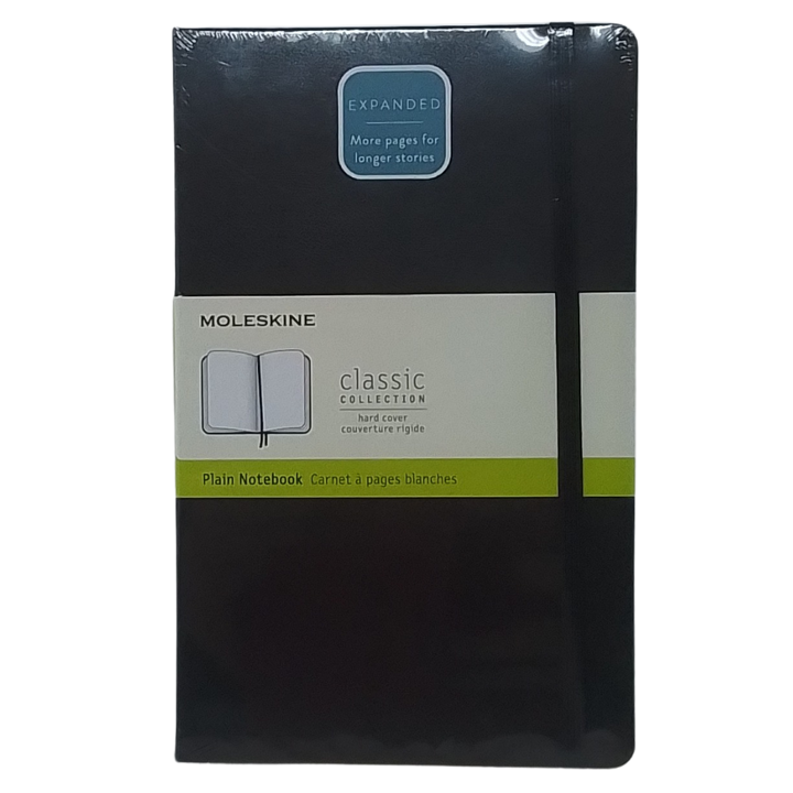 MOLESKINE - TACCUINO EXPANDED BIANCO RIGIDO LARGE (13X21 CM)