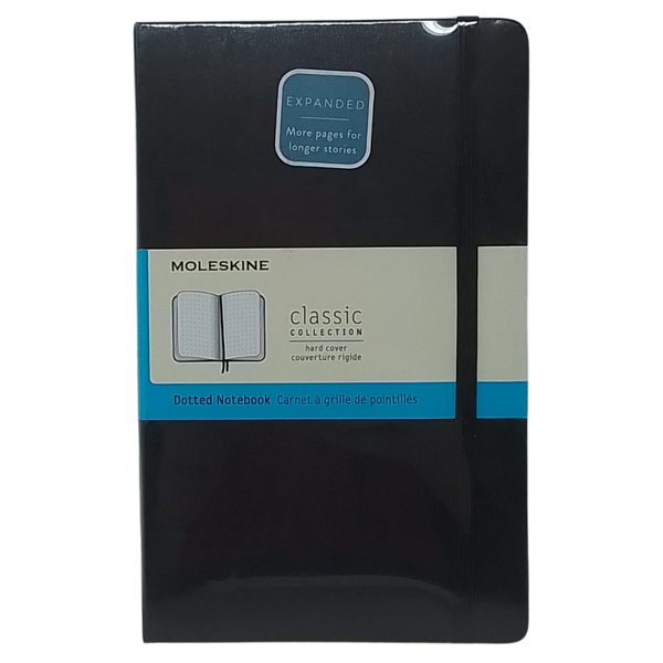 MOLESKINE - TACCUINO EXPANDED PUNTINATO RIGIDO LARGE (13X21 CM)