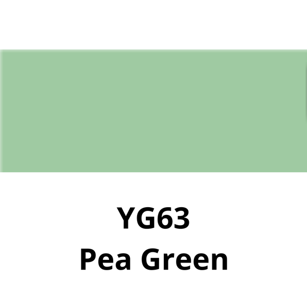 COPIC - CIAO BRUSH PEN SFUSI (TONALITÀ FREDDE) YG63 PEA GREEN