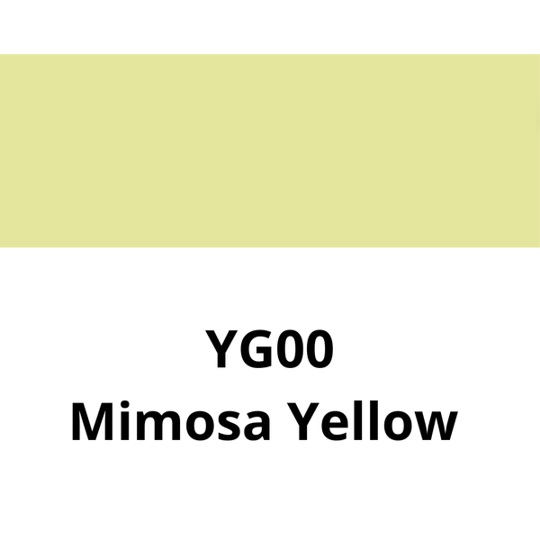 COPIC - CIAO BRUSH PEN SFUSI (TONALITÀ FREDDE) YG00 MIMOSA YELLOW