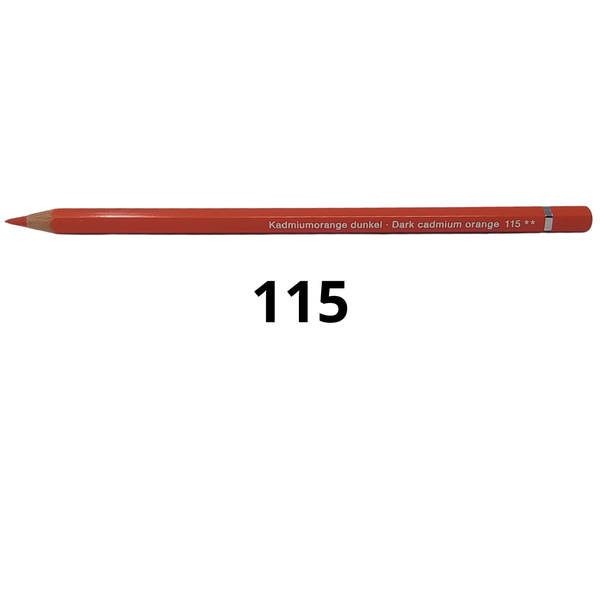 FABER-CASTELL - MATITE ACQUERELLABILI ALBRECHT DURER 115 DARK CADMIUM ORANGE
