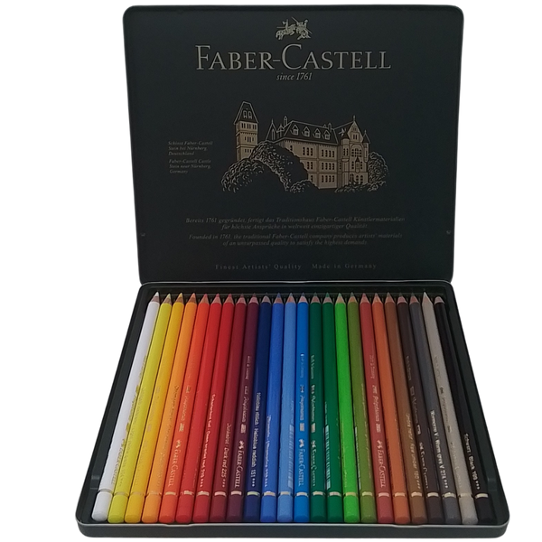 FABER-CASTELL - CONF. 24 MATITE COLORATE POLYCHROMOS