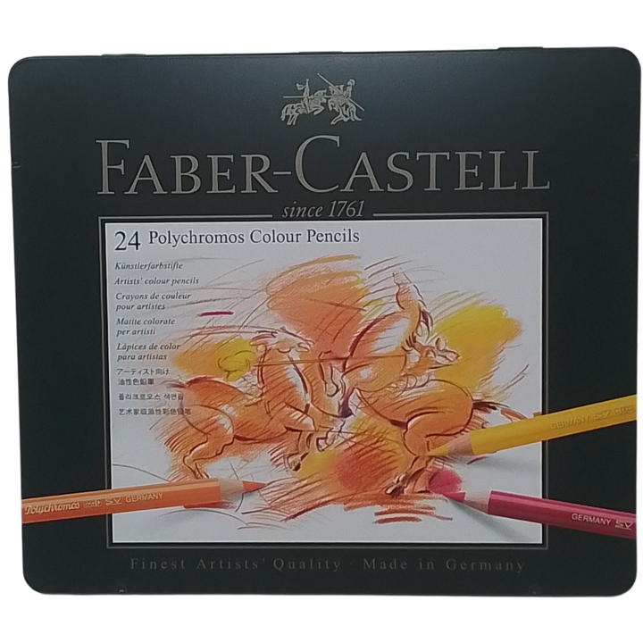 FABER-CASTELL - CONF. 24 MATITE COLORATE POLYCHROMOS