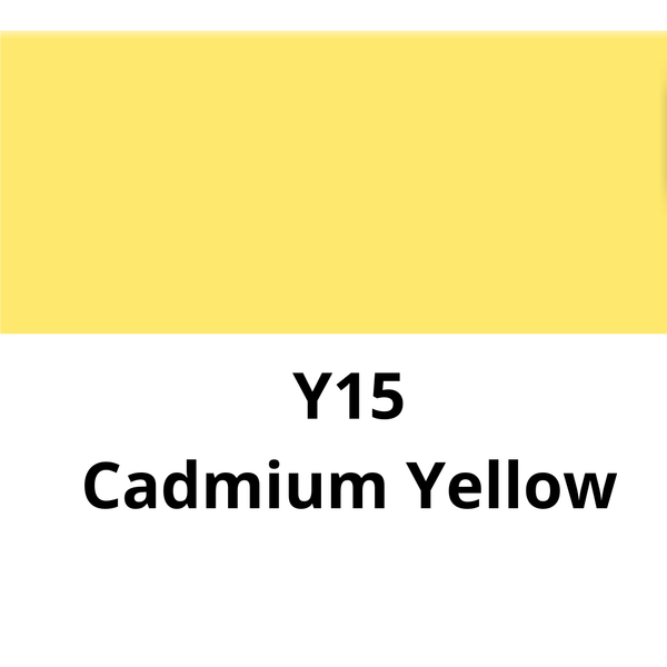COPIC - CIAO BRUSH PEN SFUSI (TONALITÀ CALDE) Y15 CADMIUM YELLOW