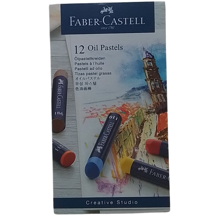 FABER-CASTELL - CONF. 12 PASTELLI AD OLIO