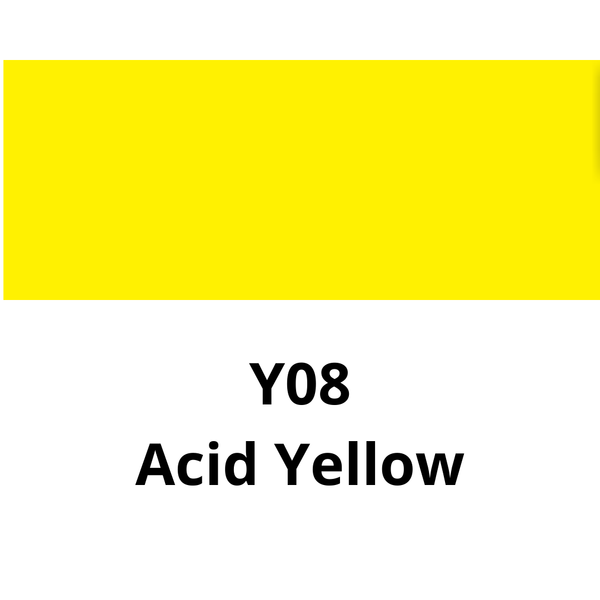 COPIC - CIAO BRUSH PEN SFUSI (TONALITÀ CALDE) Y08 ACID YELLOW