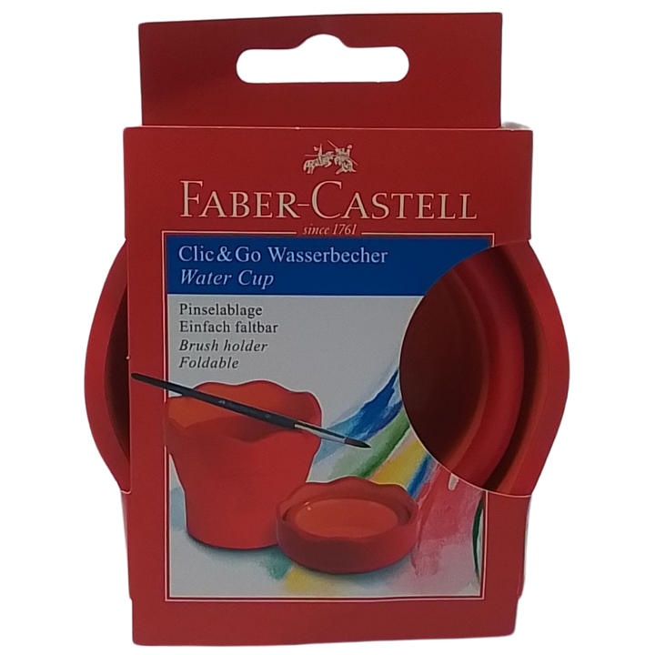 FABER-CASTELL - COPPA CLIC&GO ARANCIONE