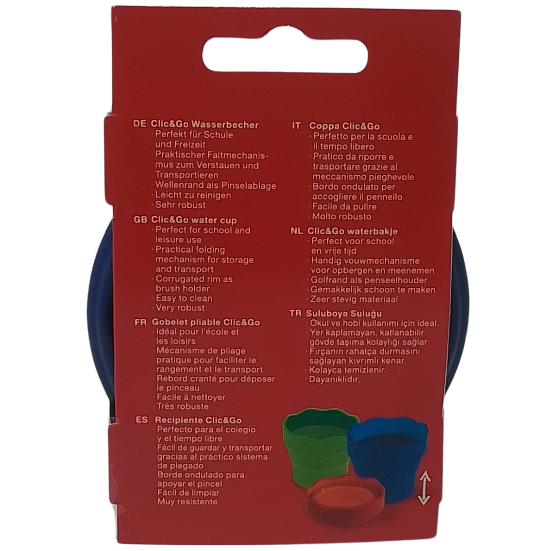 FABER-CASTELL - COPPA CLIC&GO BLU
