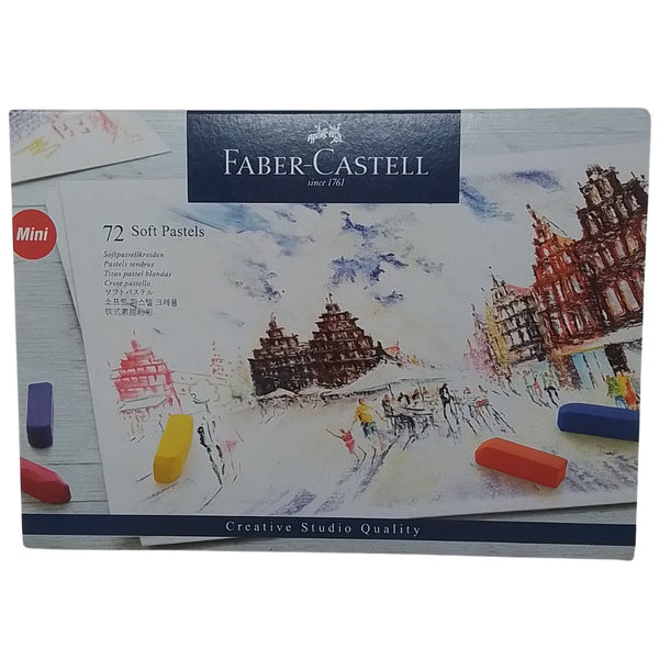FABER-CASTELL - CONF. 72 MINI GESSETTI MORBIDI