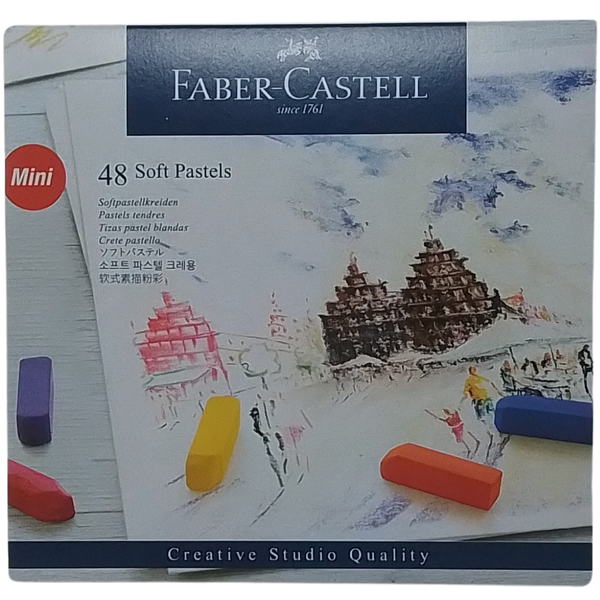 FABER-CASTELL - CONF. 48 MINI GESSETTI MORBIDI