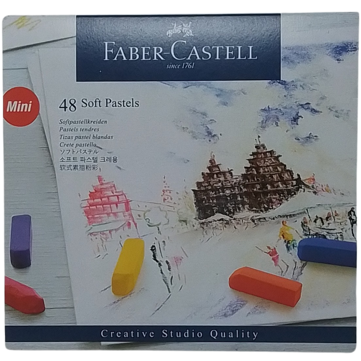 FABER-CASTELL - CONF. 48 MINI GESSETTI MORBIDI