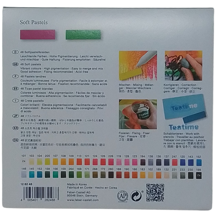 FABER-CASTELL - CONF. 48 MINI GESSETTI MORBIDI
