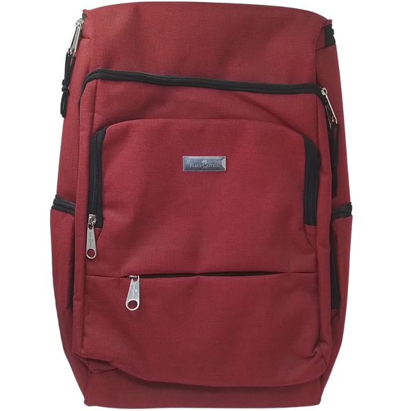FABER-CASTELL - ZAINO PORTA PC GRIP BACKPACK EXECUTIVE ROSSO