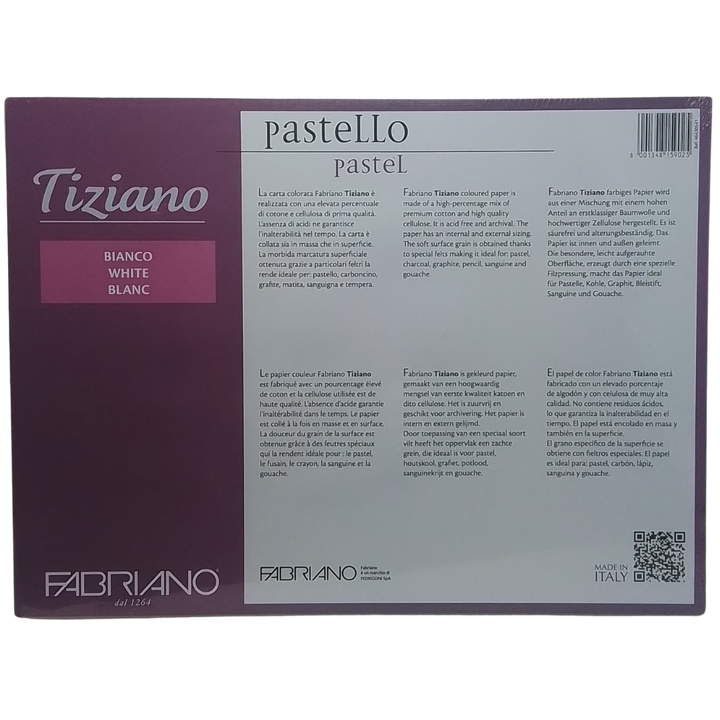 FABRIANO - BLOCCO TIZIANO PASTELLO 30,5 X 41 CM