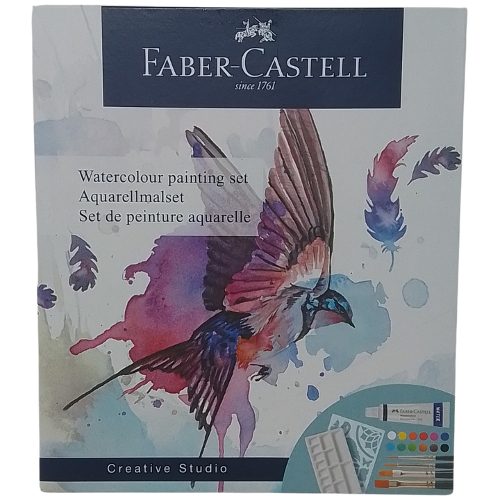 FABER-CASTELL - SET 12 ACQUERELLI IN TUBETTO CREATIVE STUDIO