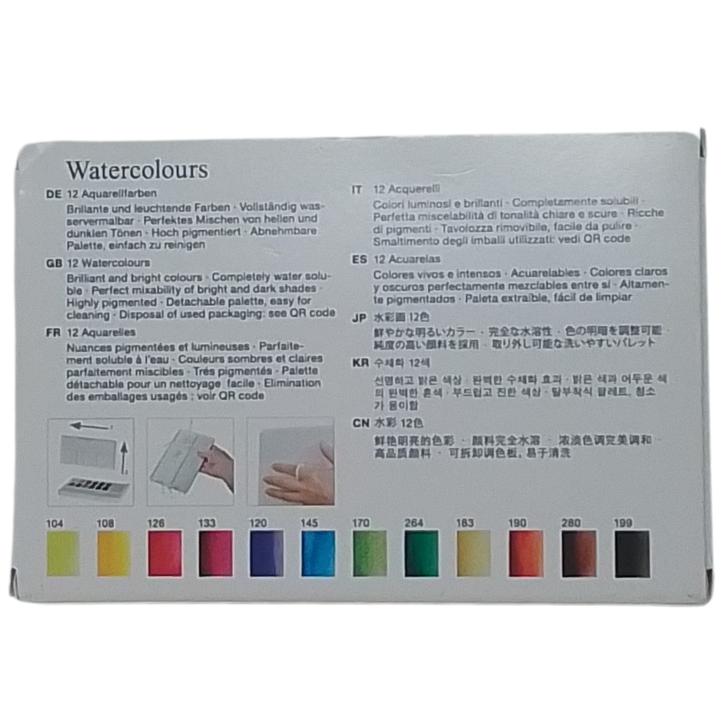 FABER-CASTELL - 12 ACQUERELLI CREATIVE STUDIO