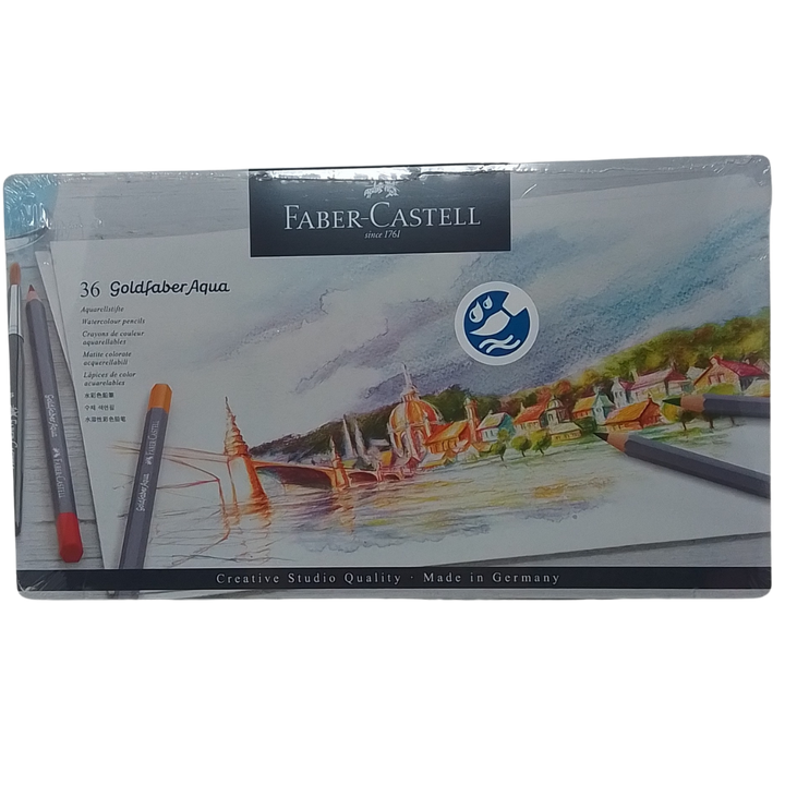 FABER-CASTELL - CONF. 36 GOLDFABER AQUA MATITE ACQUERELLABILI