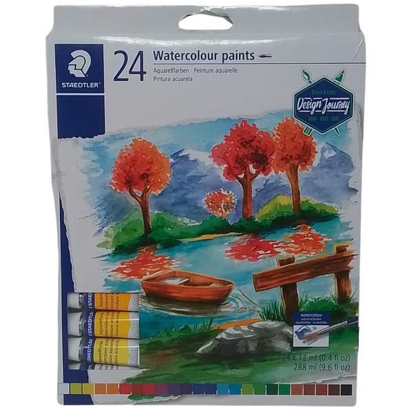 STAEDTLER - CONF. 24 ACQUERELLI IN TUBETTO