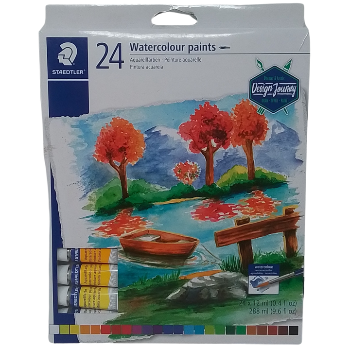 STAEDTLER - CONF. 24 ACQUERELLI IN TUBETTO