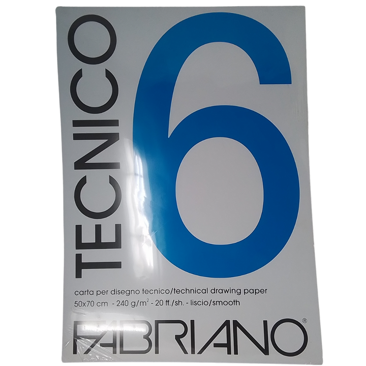 FABRIANO - BLOCCO TECNICO 6 50X70 CM