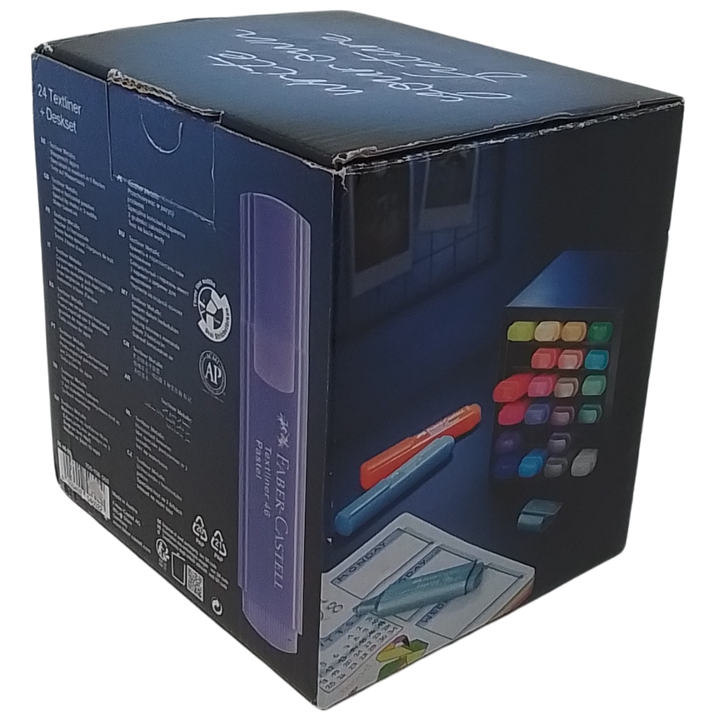 FABER-CASTELL - SET DA SCRIVANIA 24 EVIDENZIATORI WRITE YOUR OWN FUTURE
