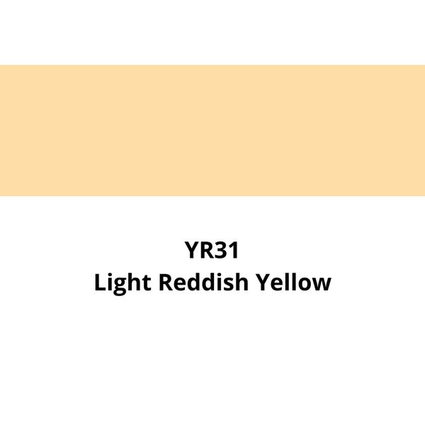 COPIC - CIAO BRUSH PEN SFUSI (TONALITÀ CALDE) YR31 LIGHT REDDISH YELLOW