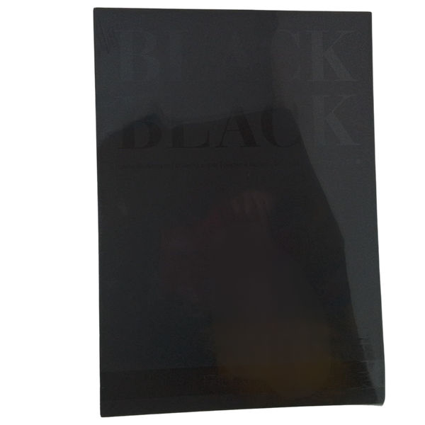FABRIANO - BLOCCO BLACK BLACK CARTA DA DISEGNO ULTRABLACK 29,7X42 CM